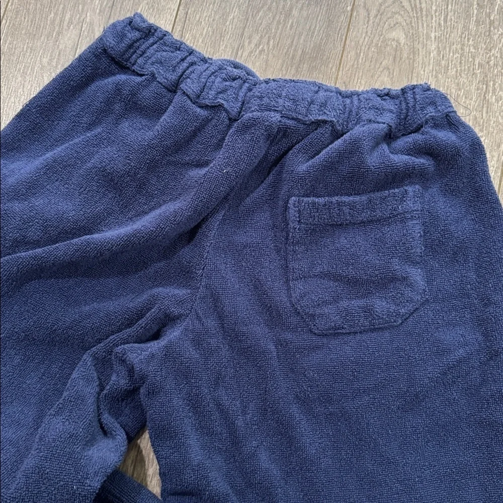 OAS Long Pants in Cotton Terry blue S